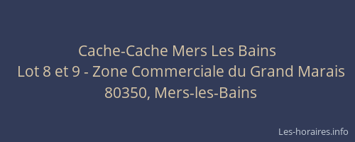 Cache-Cache Mers Les Bains
