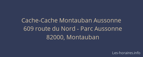 Cache-Cache Montauban Aussonne