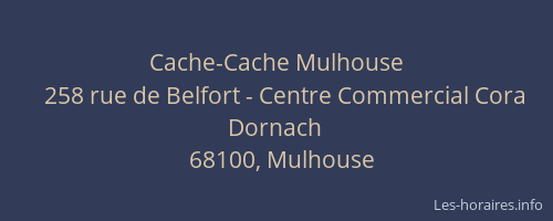 Cache-Cache Mulhouse