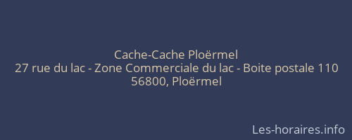 Cache-Cache Ploërmel
