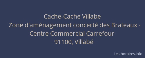 Cache-Cache Villabe