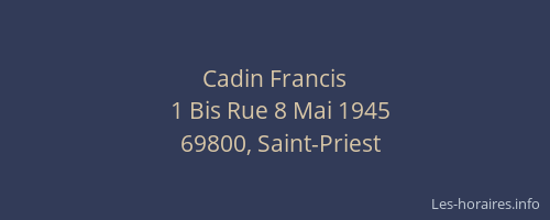 Cadin Francis