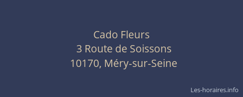 Cado Fleurs