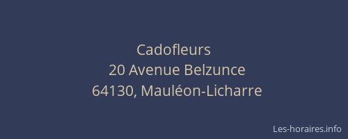 Cadofleurs