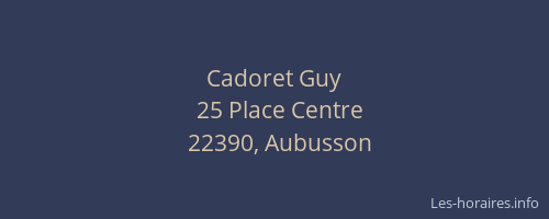 Cadoret Guy