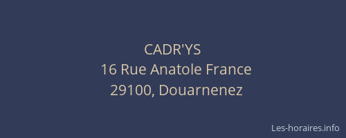 CADR'YS