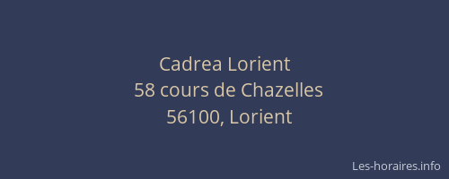 Cadrea Lorient