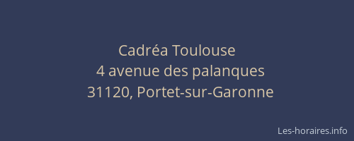 Cadréa Toulouse