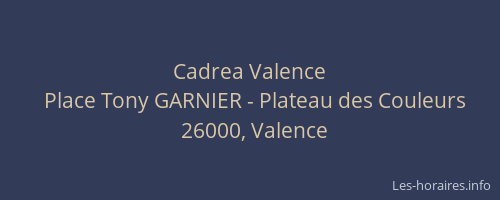 Cadrea Valence