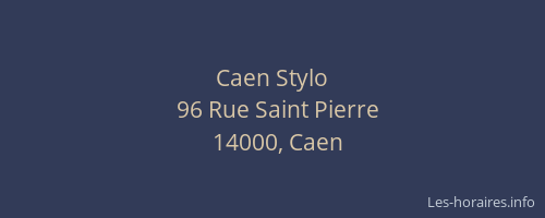Caen Stylo