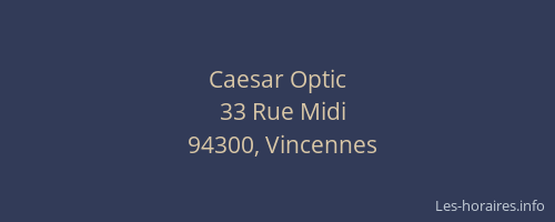Caesar Optic