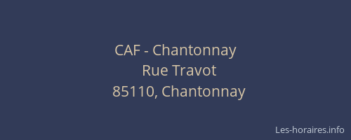 CAF - Chantonnay