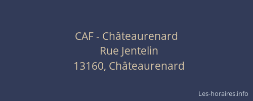 CAF - Châteaurenard