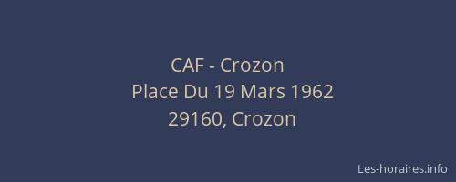 CAF - Crozon