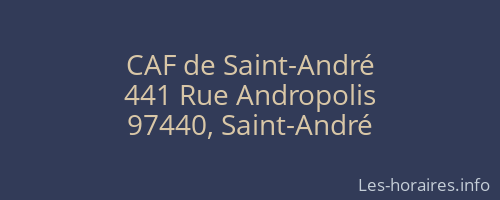 CAF de Saint-André