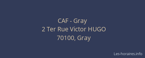 CAF - Gray