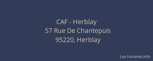 CAF - Herblay