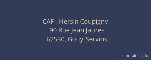 CAF - Hersin Coupigny