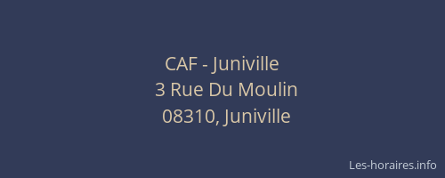 CAF - Juniville
