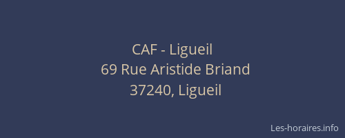CAF - Ligueil