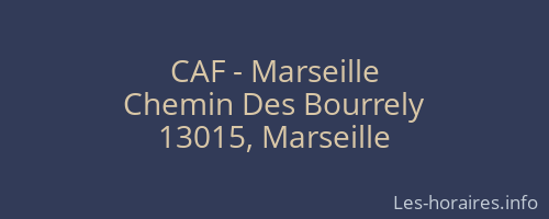 CAF - Marseille
