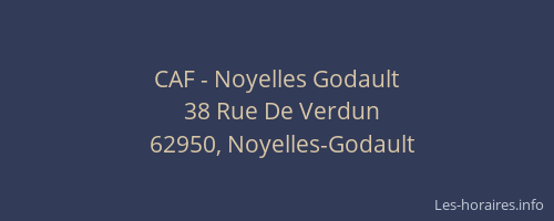 CAF - Noyelles Godault
