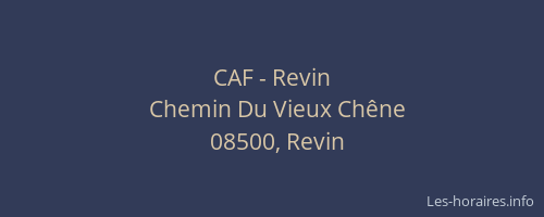 CAF - Revin