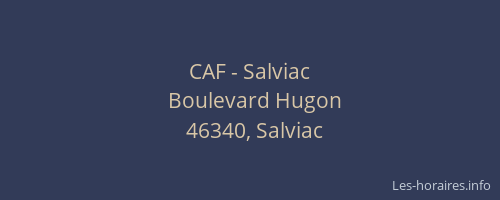 CAF - Salviac