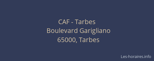 CAF - Tarbes
