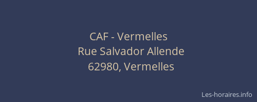 CAF - Vermelles