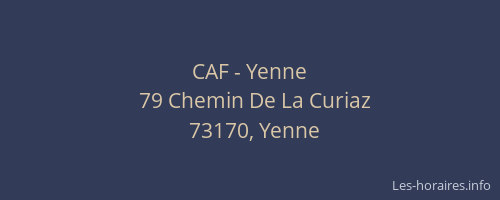 CAF - Yenne