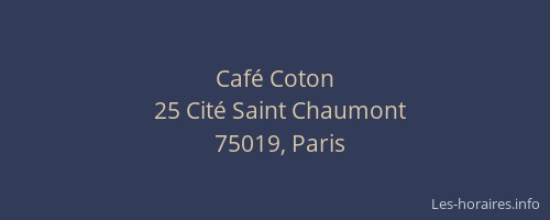 Café Coton
