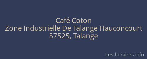 Café Coton