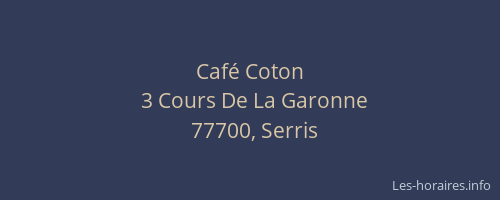 Café Coton