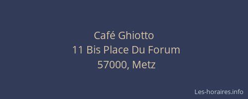 Café Ghiotto