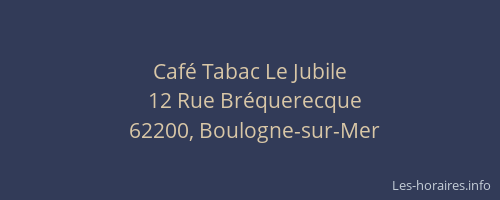 Café Tabac Le Jubile