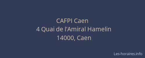 CAFPI Caen