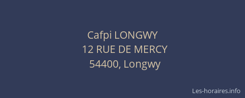 Cafpi LONGWY