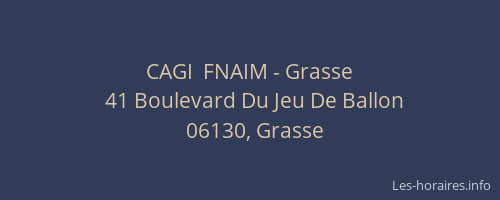 CAGI  FNAIM - Grasse