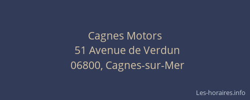 Cagnes Motors