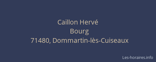 Caillon Herv&eacute;