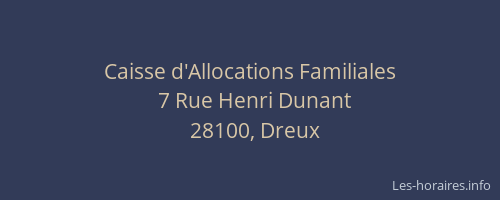 Caisse d'Allocations Familiales