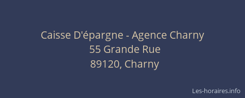 Caisse D'épargne - Agence Charny