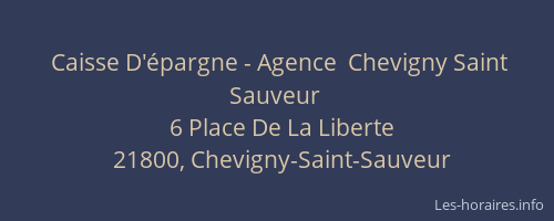 Caisse D'épargne - Agence  Chevigny Saint Sauveur