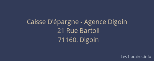 Caisse D'épargne - Agence Digoin