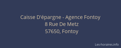 Caisse D'épargne - Agence Fontoy