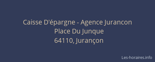 Caisse D'épargne - Agence Jurancon