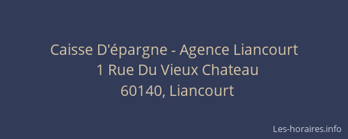Caisse D'épargne - Agence Liancourt