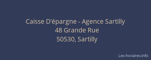 Caisse D'épargne - Agence Sartilly