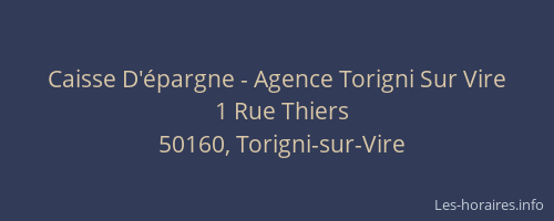 Caisse D'épargne - Agence Torigni Sur Vire